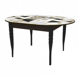 Стол обеденный Прага 8 раздвижной опора массив МТ1