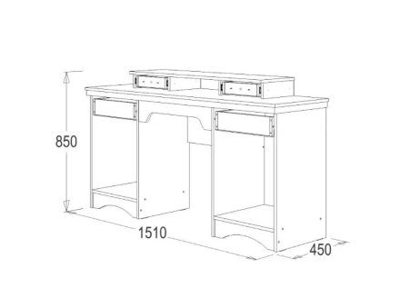 Стол туалетный Ольга-10 
