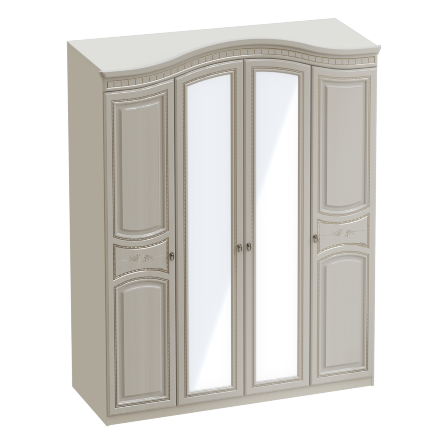 Шкаф 4х-дверный Николь 