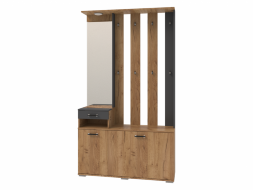 Вешалка с зеркалом Бостон