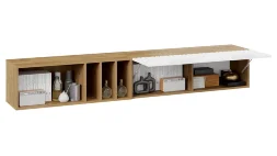 Шкаф настенный с полкой 2040 Хилтон, Дуб Крафт 