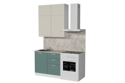 Кухонный гарнитур Глория мини, 100 см 