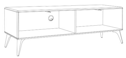 Тумба под ТВ 13.64 Спейс  