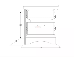 Тумба прикроватная Ольга-10