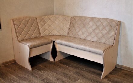 Кухонный уголок Барон (эко-кожа), венге + беж 