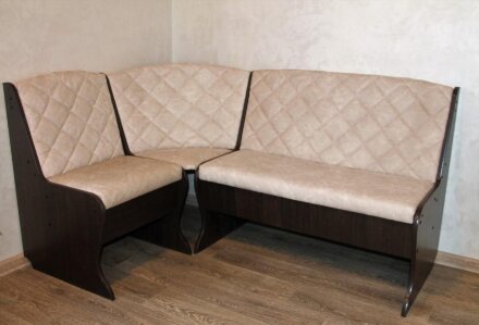 Кухонный уголок Барон (эко-кожа), венге + беж 