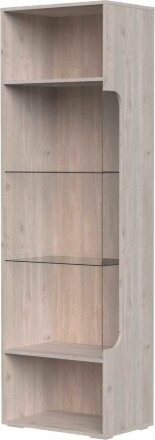 Шкаф-витрина (1 дверь) Бриз 