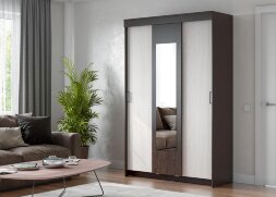 Шкаф-купе ШКП 2, венге 