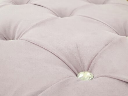 Детская кровать Звездочка, розовый (с бортиком) 