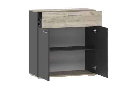 Прихожая модульная Санти 3, крафт серый 