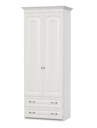 Шкаф 2-х дверный с ящиками Гармония-4, сандал 