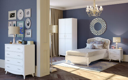 Шкаф двудверный Элис 