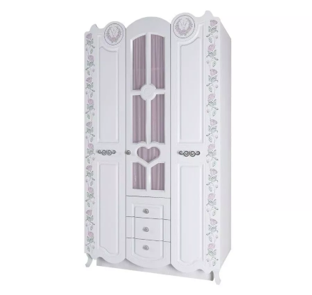 Шкаф 3-х створчатый Розалия 