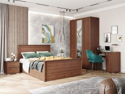 Шкаф трехстворчатый РШ-25 Ричард, орех донской