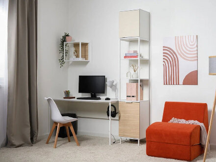 Стол 12.112 Марвэл, белый 