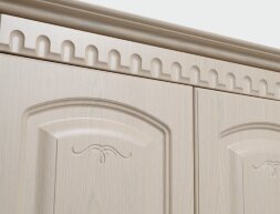 Шкаф 2-х дверный для платья Гармония-4, сандал