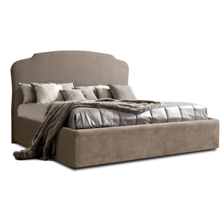 Кровать Rimini Пепельный 