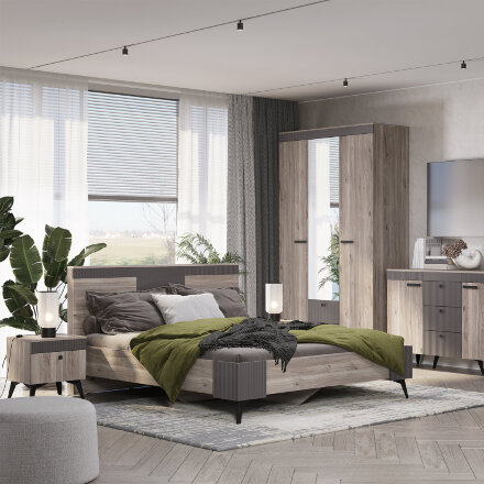 Кровать двуспальная Кассандра 