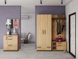 Тумба Модена МТ-31, гикори-венге