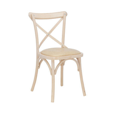 Стул Грид мягкий, ваниль 