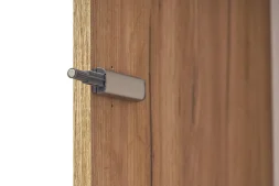 Пенал Роджина дуб крафт / графит (прихожая) 