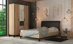 Шкаф 3х дверный Лофт  