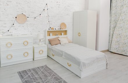 Кровать Милан, золото 