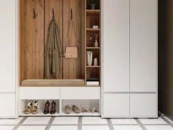 Шкаф двустворчатый Прага, Белый