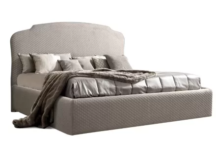 Кровать Rimini Светло-серый 