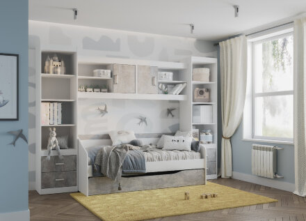 Модульная детская Паскаль (Композиция № 2) 