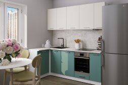 Кухонный гарнитур Глория прайм 400, 110х200 см 