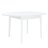Стол раздвижной Говард, белый 