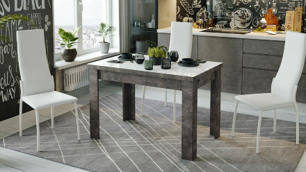 Стол обеденный раздвижной Норман, тип 1 (ателье) 