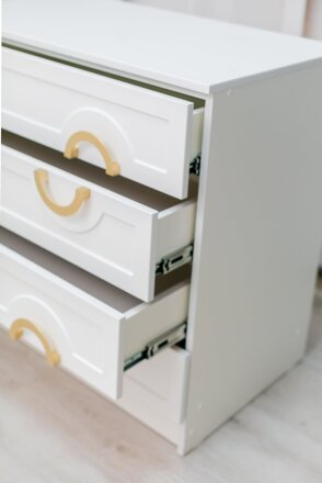 Комод 4 ящика Милан, золото 