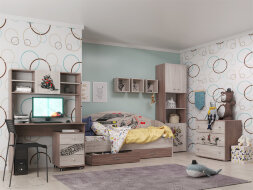 Кровать 80х190 см Форсаж