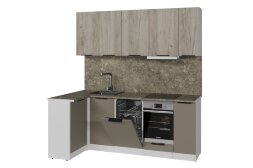 Кухонный гарнитур Альба прайм 2 400, 110х200 см (ПМ)