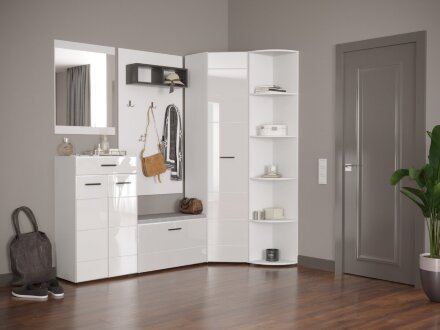 Стеллаж торцевой Gloss (Глосс) 