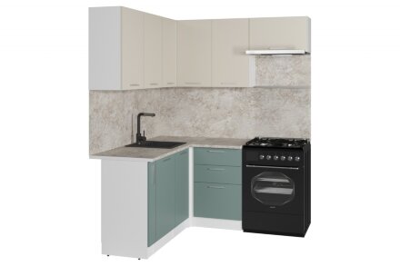 Кухонный гарнитур Глория мега прайм, 160х170 см  