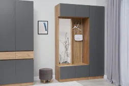 Прихожая Роджина, дуб крафт / графит