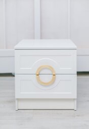Тумба прикроватная Милан, золото