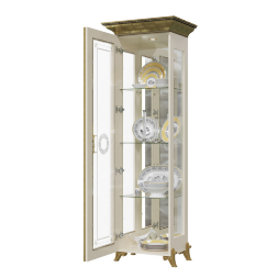 Шкаф 1 дверный Версаль, Слоновая кость