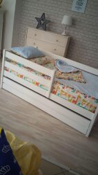 Детская кровать-манеж Сонечка