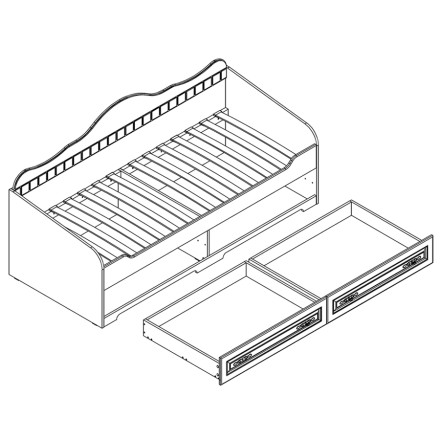 Кровать-софа Прованс 