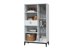 Шкаф-витрина с 1 стеклянной дверью и ящиком (900) Шарлиз 