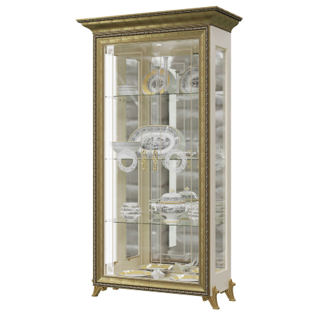 Шкаф 2-х дверный Версаль, Слоновая кость 