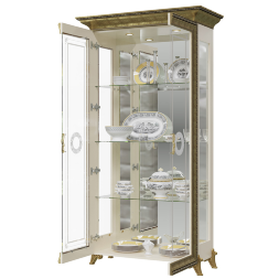 Шкаф 2-х дверный Версаль, Слоновая кость