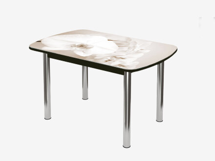 Стол обеденный Бостон-2 Лунная орхидея (брифинг) 