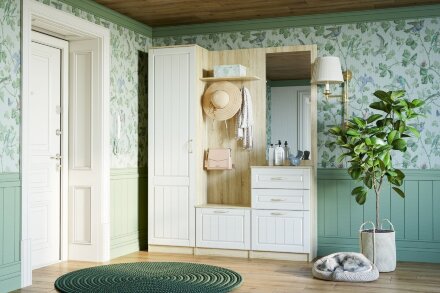 Шкаф для одежды Оливия НМ 014.71 Х 