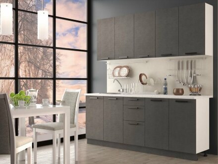 Кухня Фиджи бетон 