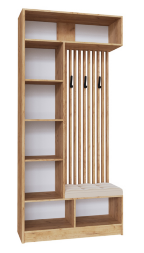 Центральная секция Руэлла, Крафт золотой/Белый